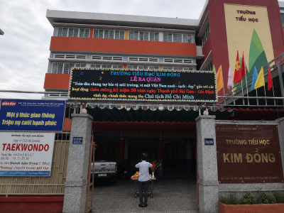 Gia Võ khởi công Dự án Cải tạo Trường Tiểu học Kim Đồng