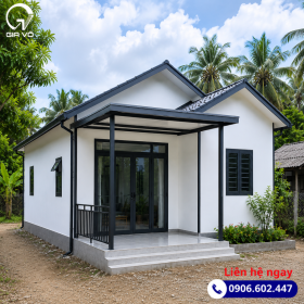 Mẫu nhà 50m² đầy đủ công năng cho gia đình nhỏ