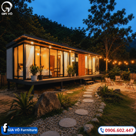 Nhà lắp ghép nghỉ dưỡng GIAS | Homestay, Farmstay, Resort cao cấp